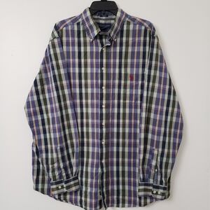 Polo by Ralph Lauren Men's Multicolor Plaid Shirt. Size: XLT